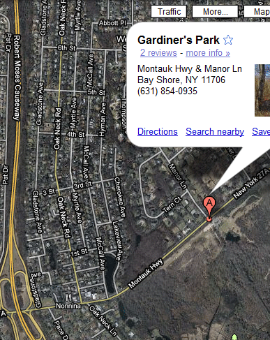 Gardner Park Map