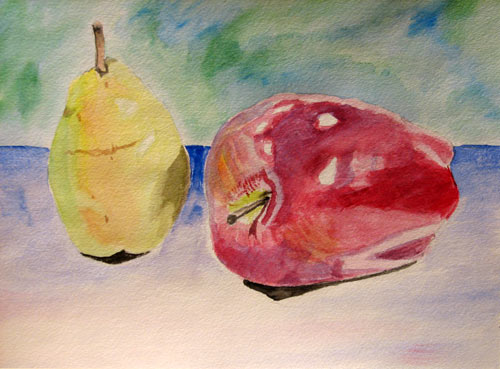 Watercolorpainting  critique by Jennifer Branch