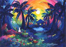 watercolor painting by Eleykaa Thaleh